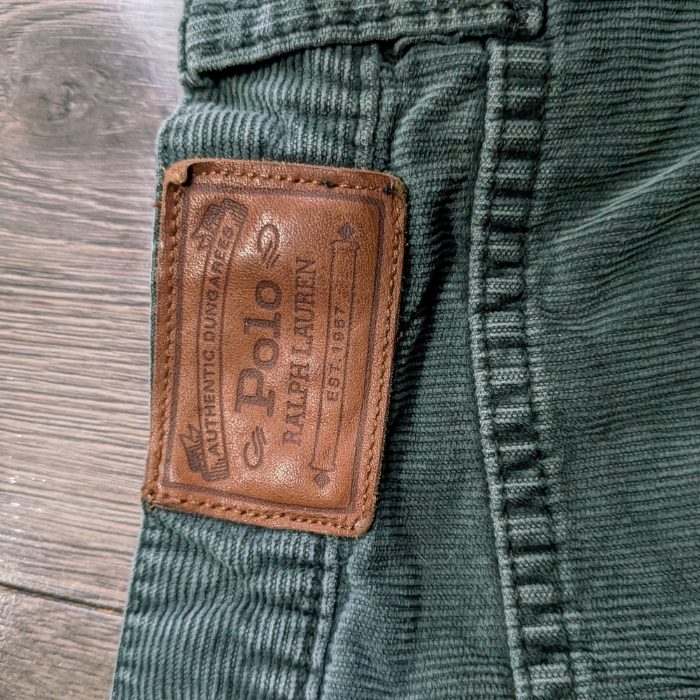 Polo by Ralph Lauren Green Corduroy Pants
